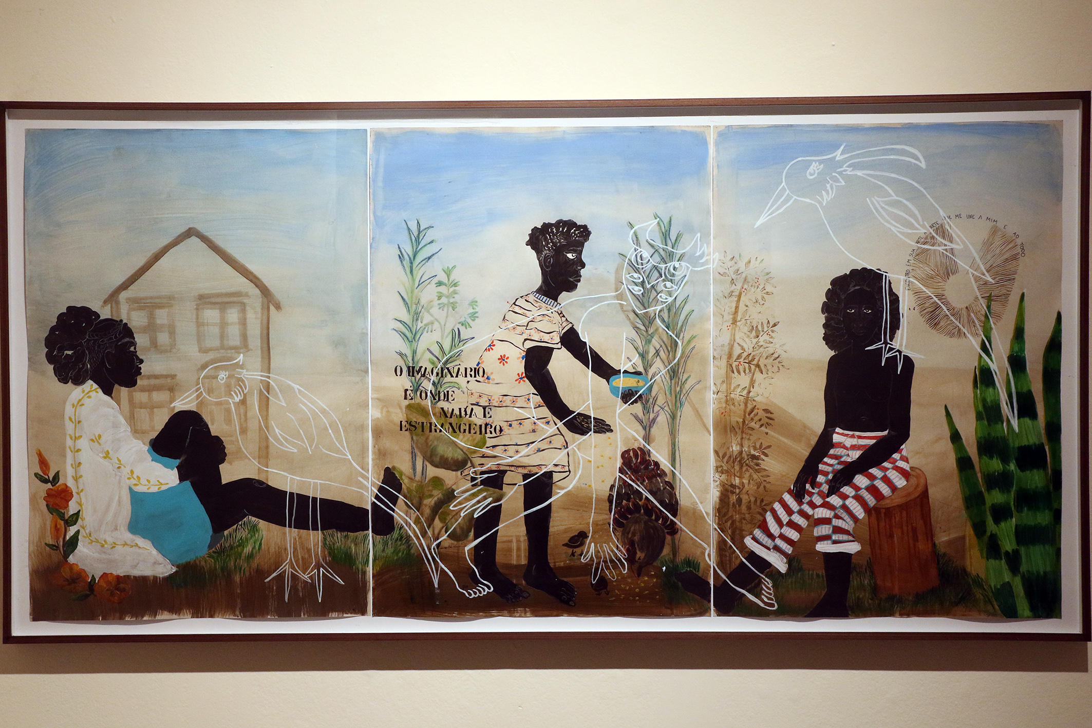 Última semana da exposição: Quero amar quem acenda uma fogueira comigo às 7 da manhã