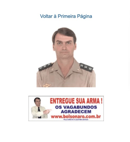Antropóloga encontra carta de Bolsonaro em site neonazista