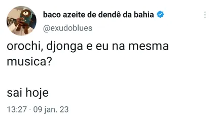 Novo álbum de Orochi tem parceria com Djonga e Baco Exu do Blues