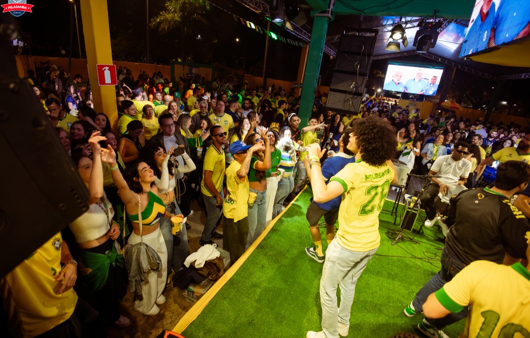 PelaSamba na Copa recebe torcida na segunda-feira com muito pagode na Praça JK