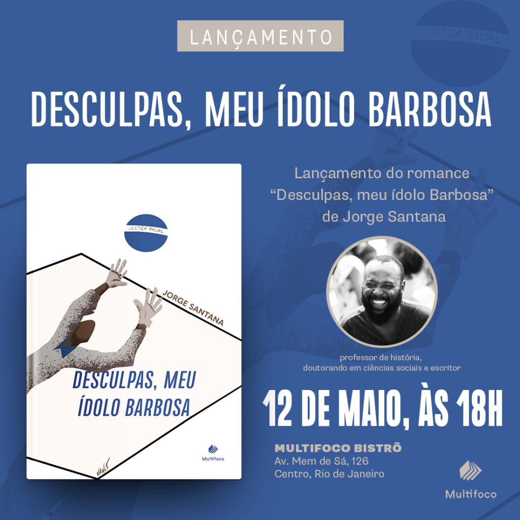 Professor lança livro sobre Barbosa, ex-goleiro do Vasco e seleção brasileira