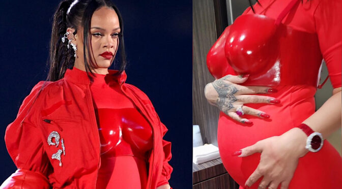 Parabéns: Rihanna confirmou a gravidez do segundo bebê; Também faz história como a primeira artista grávida do show do intervalo do Super Bowl