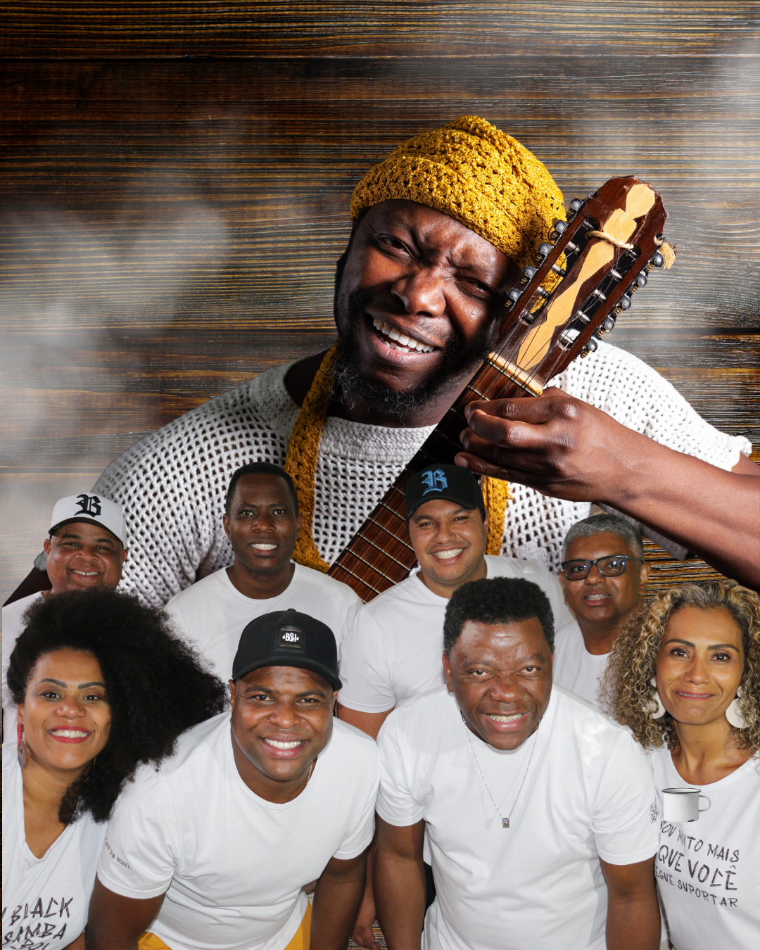 Sérgio Pererê e grupo Cor da Noite fazem o show “Samba de Preto Velho” no Terraço 81