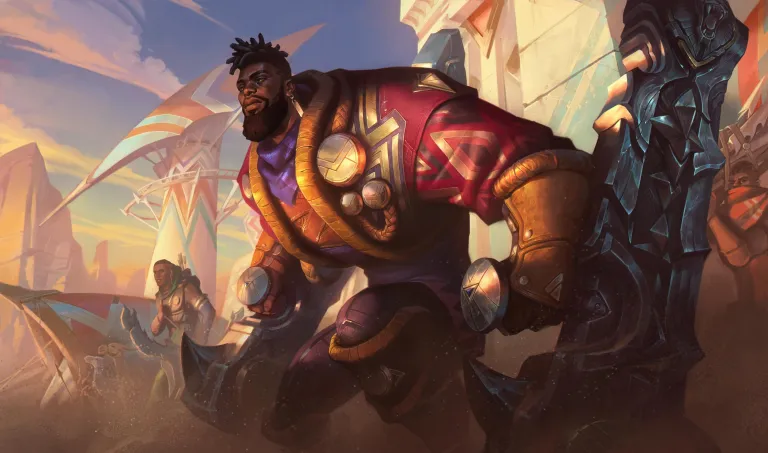 “Meus ancestrais construíram Nazumah”: K’Sante é lançado em League of Legends