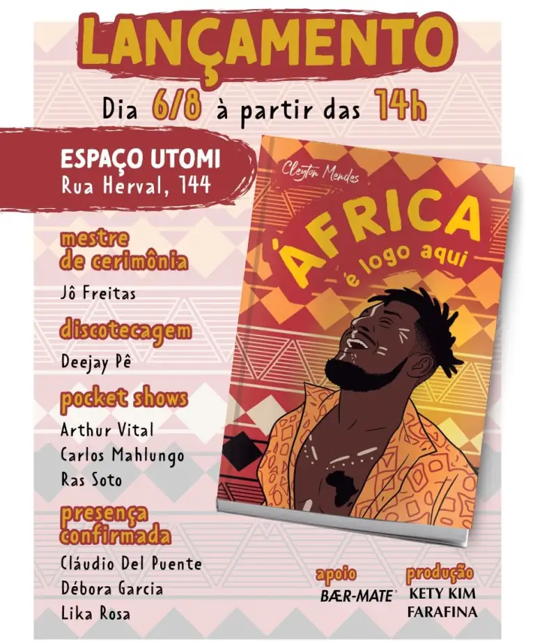 “África é logo aqui”: escritor paulista lança livro sobre viagem a Moçambique